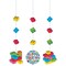 Creative Converting Block Bash Happy Birthday Toy Blocks Hanging Decorations, 36PK 372700 - alternate 1